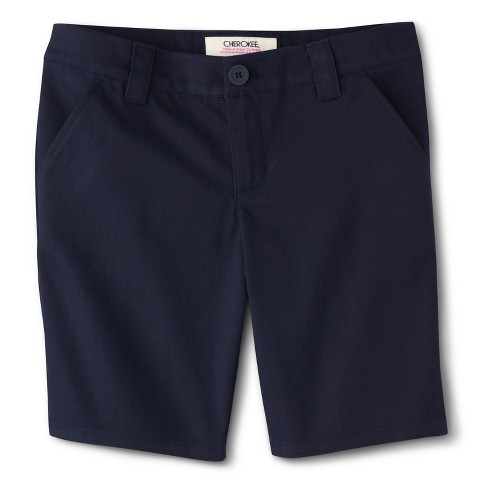 CherokeeÂ® Girls' School Uniform Bermuda Short product details page