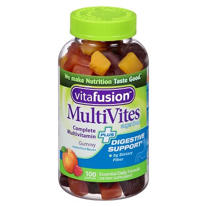 UPC 027917026107 product image for Vitafusion MultiVites Plus Digestive Support Gummies - 100 Count | upcitemdb.com