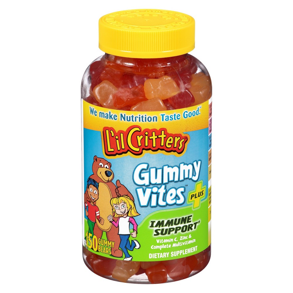 UPC 027917026084 product image for L'il Critters Gummy Vites Plus Immune Support Vitamins - 150 Count | upcitemdb.com