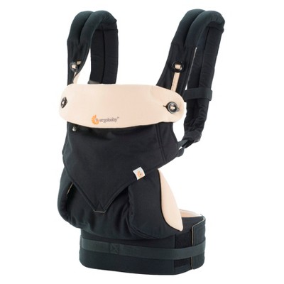 Ergobaby 360 4 Position Baby Carrier - Black & Camel