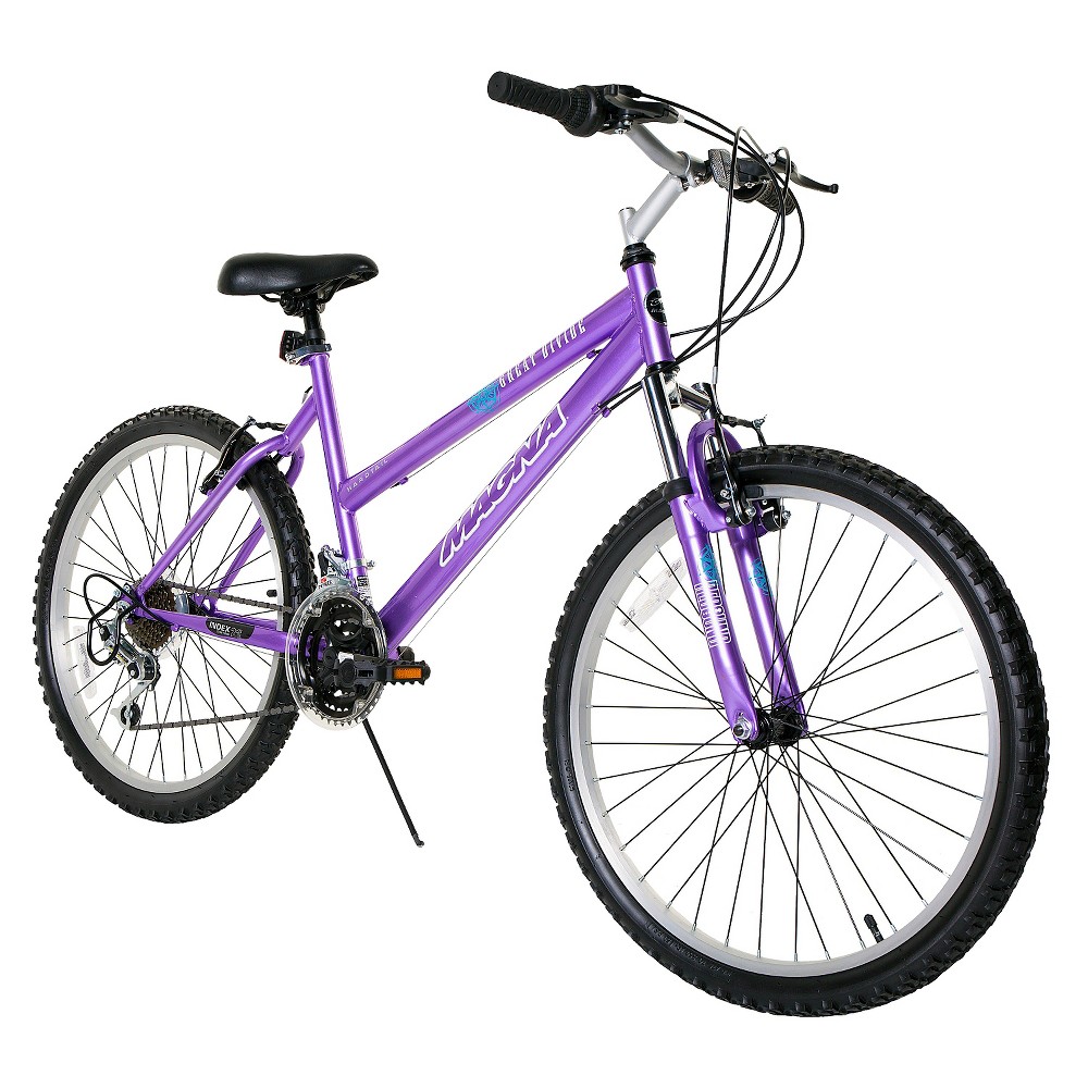 magna 24 inch bike purple