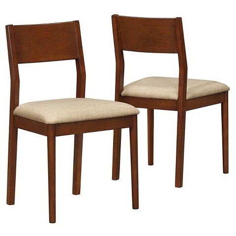 Monarch Specialties Modern Dining Chair Set - Oa... : Target