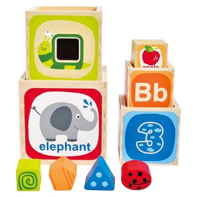 hape stacking blocks