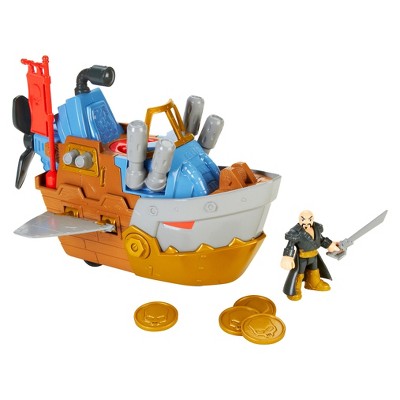 imaginext shark boat