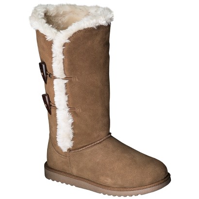 Women's Kallima Suede Shearling Boot product details page