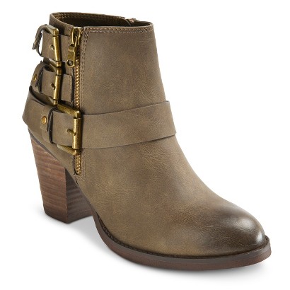 Women's MossimoÂ® Hartley II Buckle Ankle Boot product details page