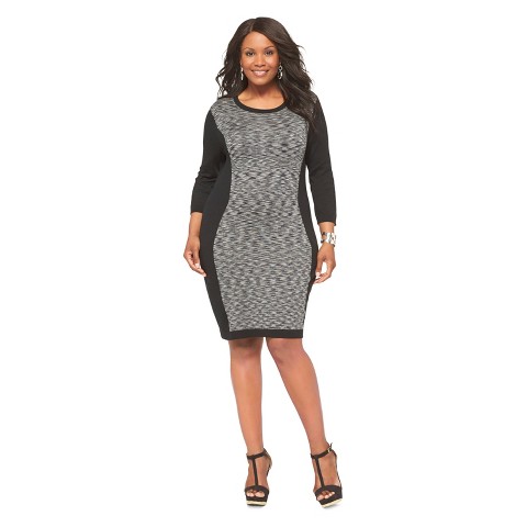 Women's Plus Size Long Sleeve Sweater Dress-MossimoÂ® product details ...