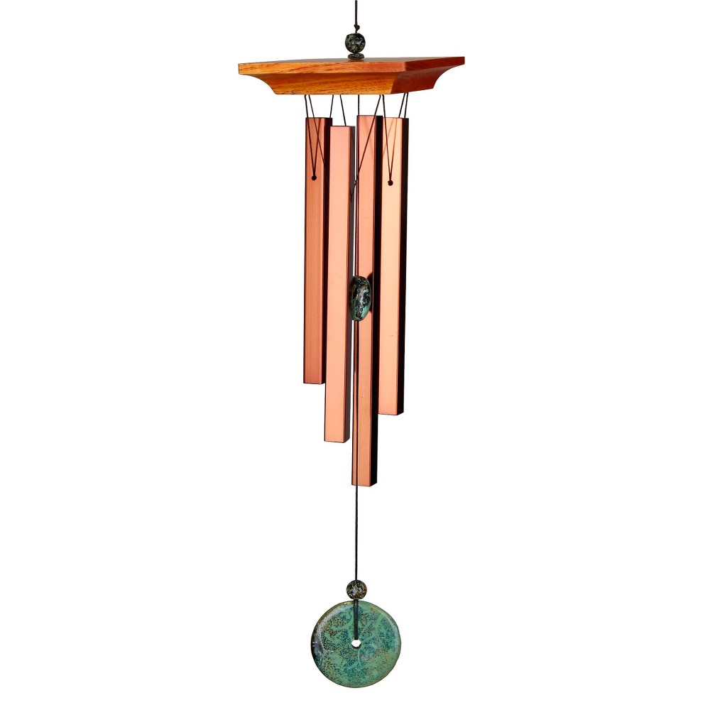 Woodstock Chimes for Natural Wonders Wind Chime & Candle in Glass Vase