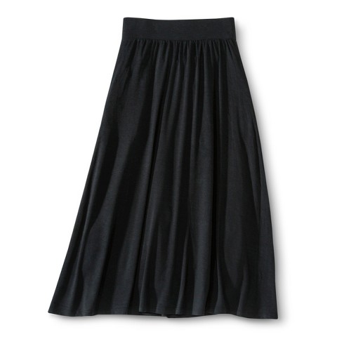 Girls' Solid Maxi Skirt