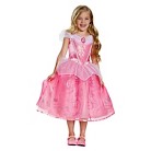 Girl's Aurora Sequin Deluxe Costume Medium