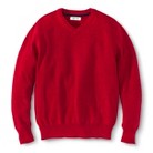 Boys' Solid Pullover Sweater -  Ruby XL