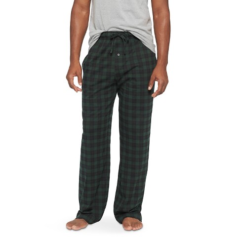 green plaid women's pants