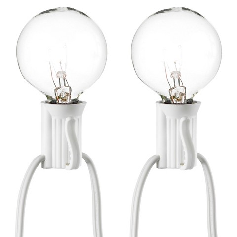 25ct Clear Globe Lights - Room Essentials : Target