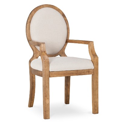 Kinfine Morris Oval Back Dining Chair with Arms product details page