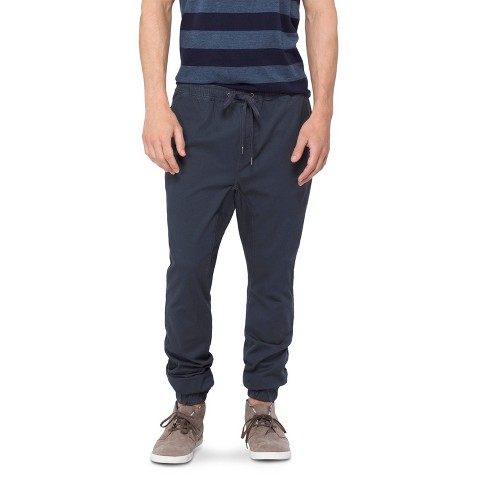 faded glory men's twill jogger pants