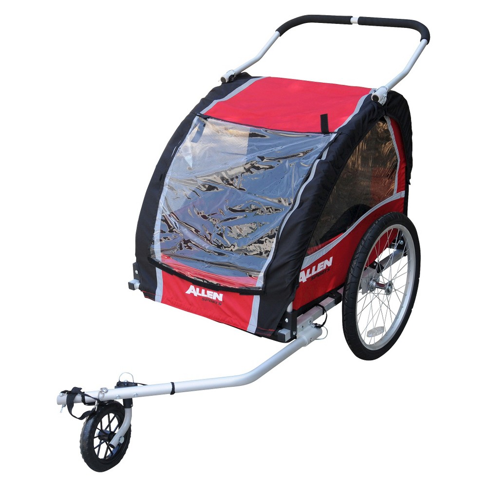 UPC 765271020002 product image for Allen Sports 2 Child Aluminum Trailer/Stroller - Multicolored (25.0 | upcitemdb.com