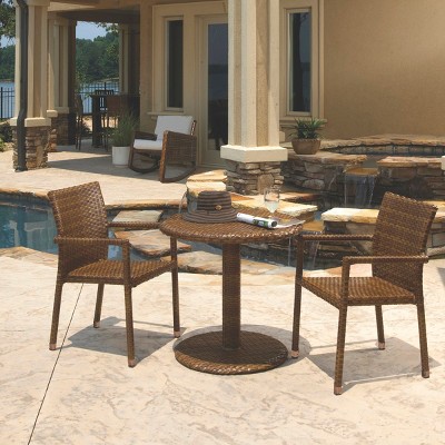 Panama Jack™ St. Barths 3-Piece Wicker Patio Bistro Furniture Set