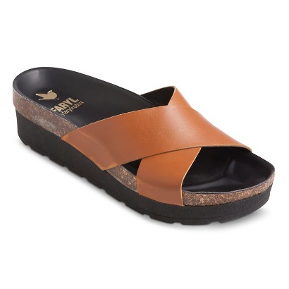 UPC 840809100019 product image for Women's Faryl by Faryl Robin Clara Sandals - Cognac 10 | upcitemdb.com