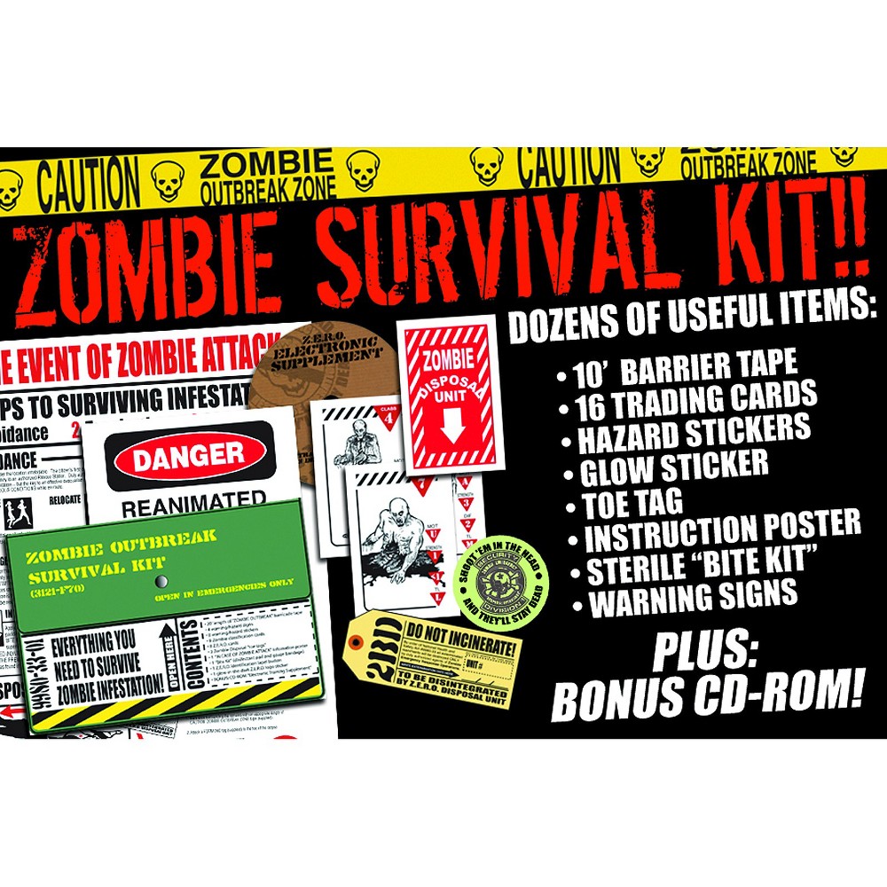 UPC 814034010665 product image for Spherewerx Zombie Outbreak Survival Kit | upcitemdb.com