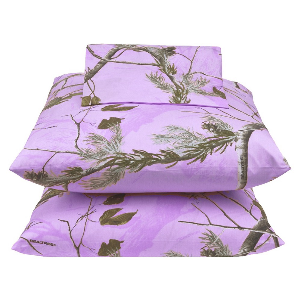 UPC 730733124208 product image for Realtree Sheet Set - Lavender (Full) | upcitemdb.com