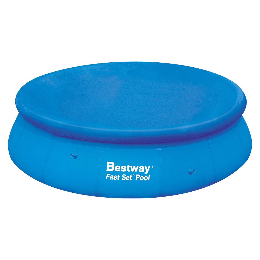 UPC 821808580354 product image for Bestway Fast Set Pool Cover - Blue (15 feet) | upcitemdb.com