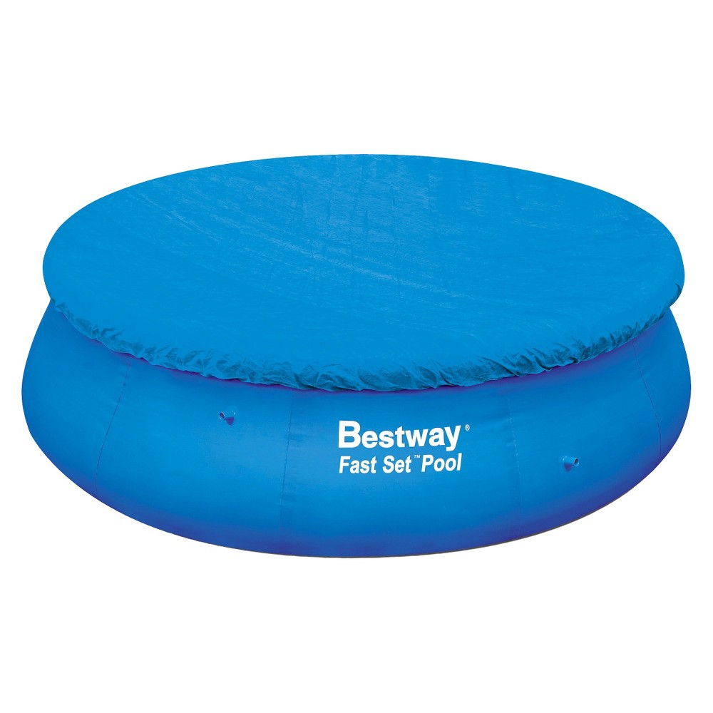 UPC 821808580347 product image for Bestway Fast Set Pool Cover - Blue (12 Feet) | upcitemdb.com