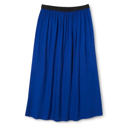 Junior's Twill Midi Skirt product details page
