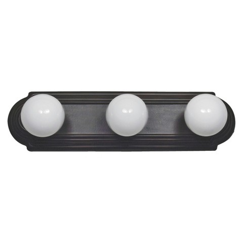 Yosemite 3-Light Bathroom Vanity - Dark Brown : Target