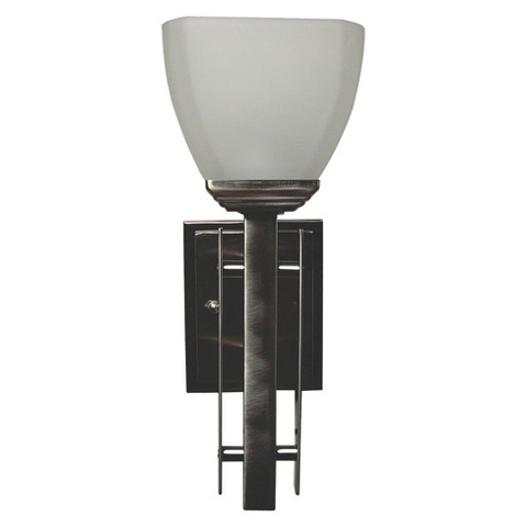 Yosemite 1-Light Wall Sconce - Satin Nickel