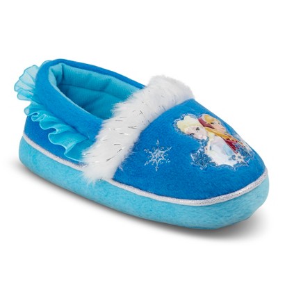 product Blue  girls Slippers Toddler at target Disney® slippers Girl's details  page for Frozen