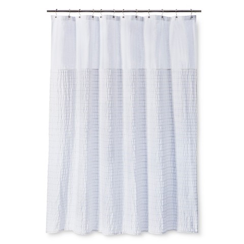 Thresholdâ„¢ Seersucker Shower Curtain - White product details page