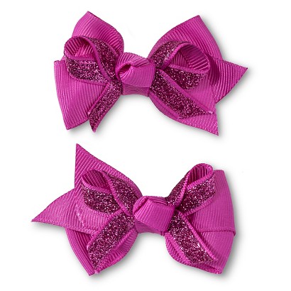 infant bow toddler clips purple pack hair target zoom