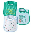 Just One You™Made by Carter's® Newborn Boys' 3 Pack Dinosaur Bib Set