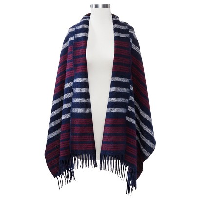 Faribault for Target Wool Shawl - Port Stripe product details page