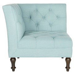 Safavieh Upholstered Chair - Sky Blue