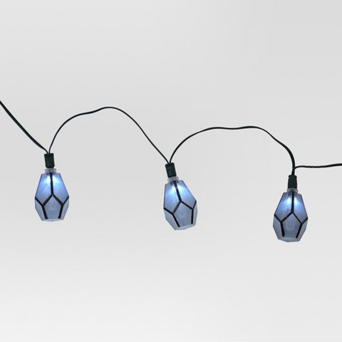 Solar Diamond String Lights (20ct) - Threshold : Target