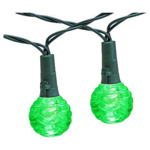 30Lt Green Solar Globe Lights - Room Essentials : Target