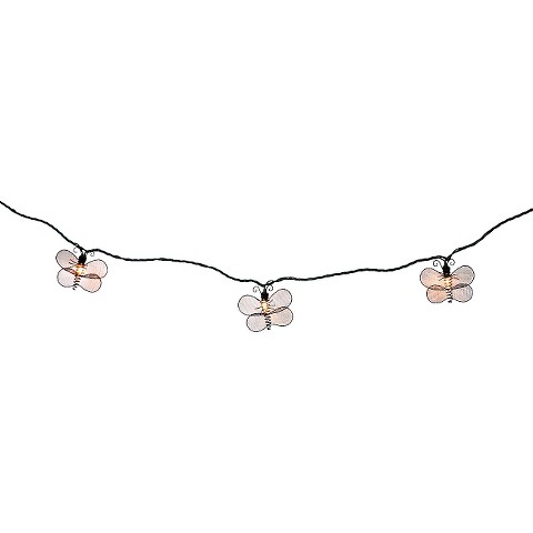 UL 10ct Indoor/Outdoor String Light- Metal Butte... : Target