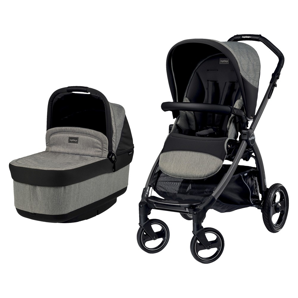 UPC 888487024760 Peg Perego BOOKPOPATMO Book Pop Up Stroller Atmosphere Light Grey Dark Gre upcitemdb