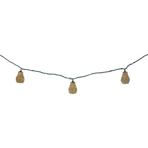 UL 10ct Indoor/Outdoor String Light-Sea Grass Co... : Target