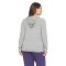 Women‘s Plus Size Cowl Neck Pajama Sweatshirt - Gilligan & O‘Malley®. Additional View 2