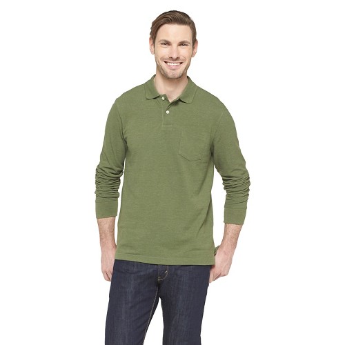 Merona Men's Long Sleeve Polo