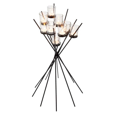 Torre & Tagus Multiple Candle Holder - Black
