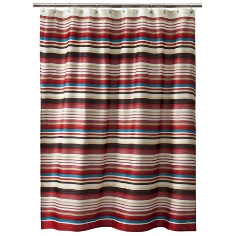 How To Pick Curtains Red Traditional Shower Curtain