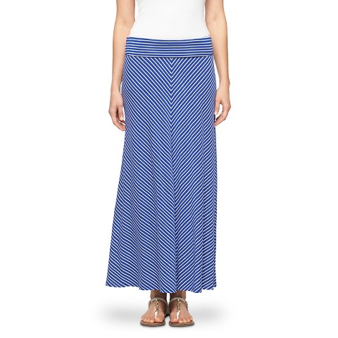 merona maxi skirt striped zoom