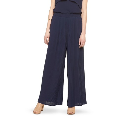 Women's Pleated Palazzo Pants - Mossimo™