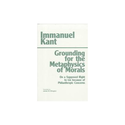 ISBN 9780872201668 product image for Grounding for the Metaphysics of Morals (Paperback) | upcitemdb.com