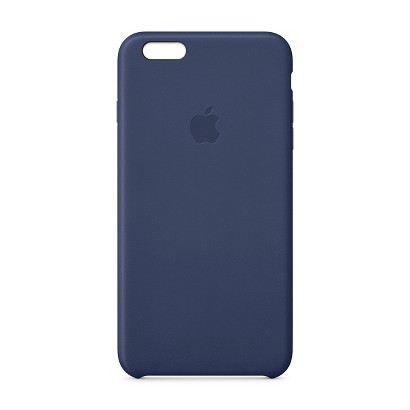 iPhone 6 Plus Leather Case â€“ Midnight Blue product details page