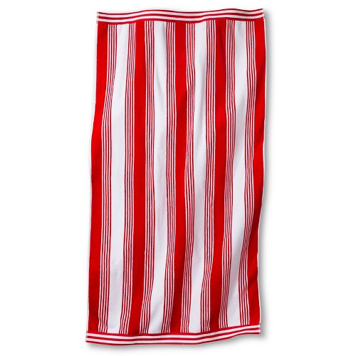 Fieldcrest Luxury Abigail Stripe Sheared Beach Towels eBay