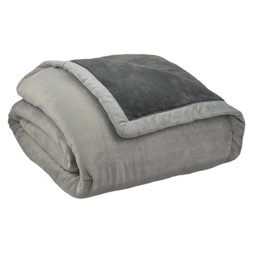 Elegant Comfort Micro-Sherpa Ultra Plush Blanket , Full ...